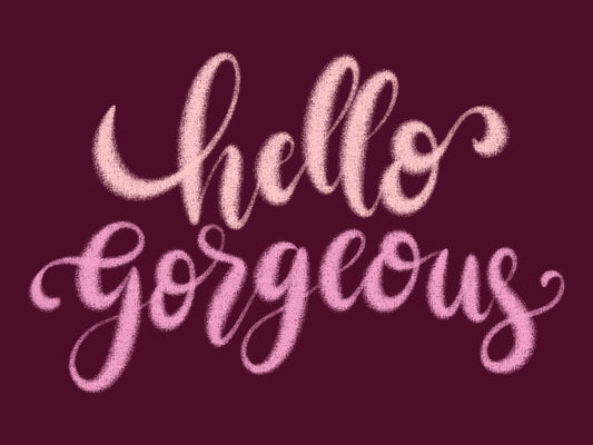 Kirby Procreate Lettering Brush