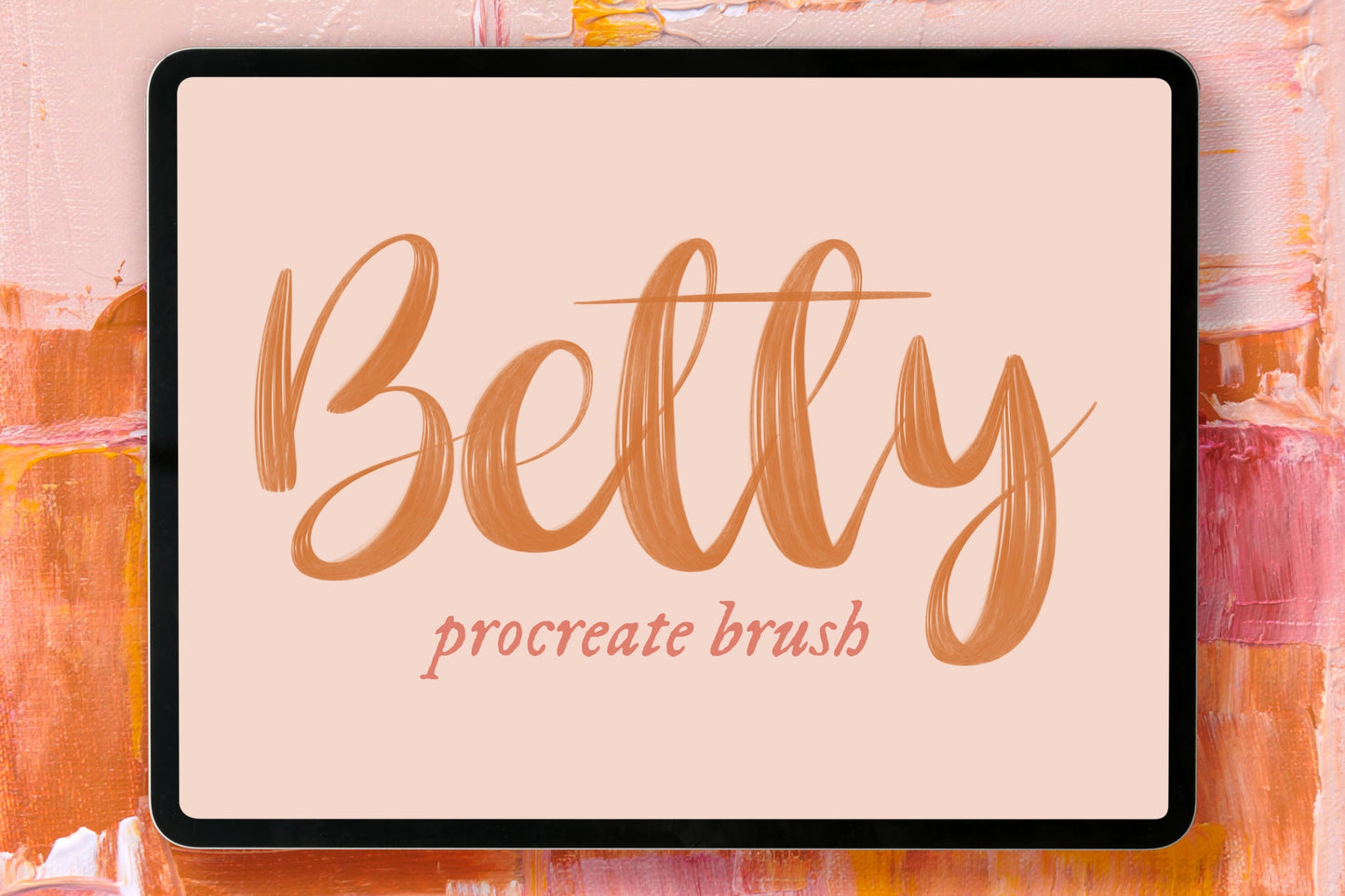 Betty Procreate Lettering Brush