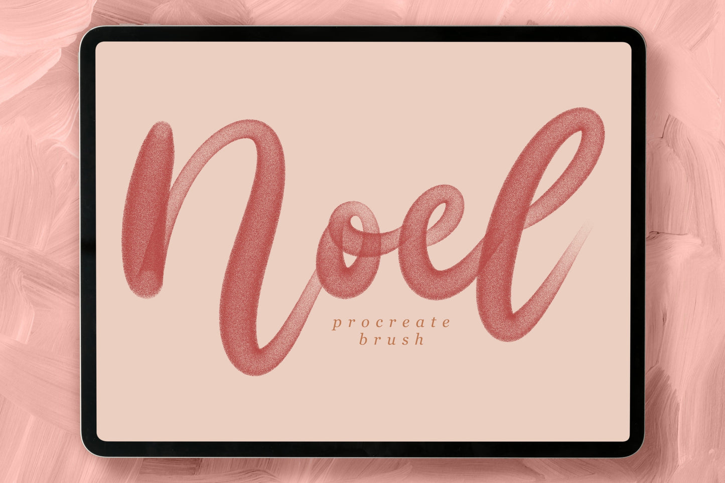 Noel Procreate Lettering Brush