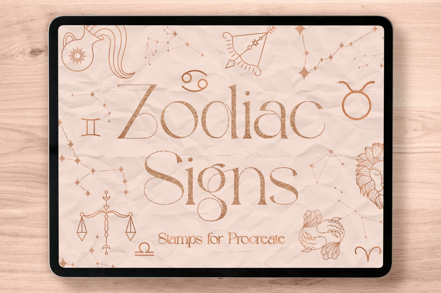 Zodiac Signs Stamps for Procreate