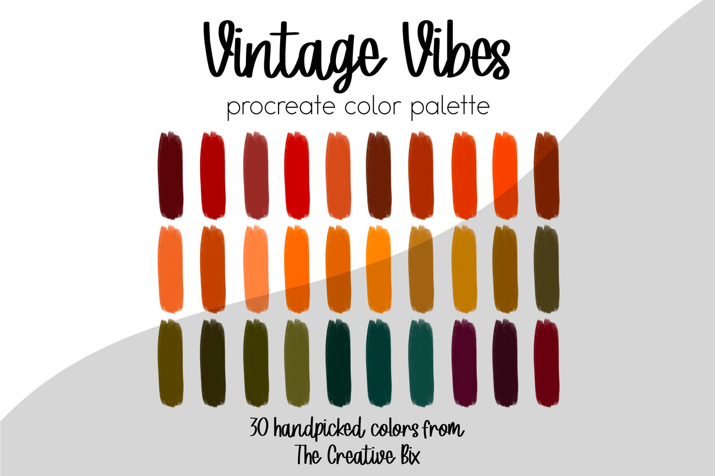 Vintage Vibes Procreate Palette