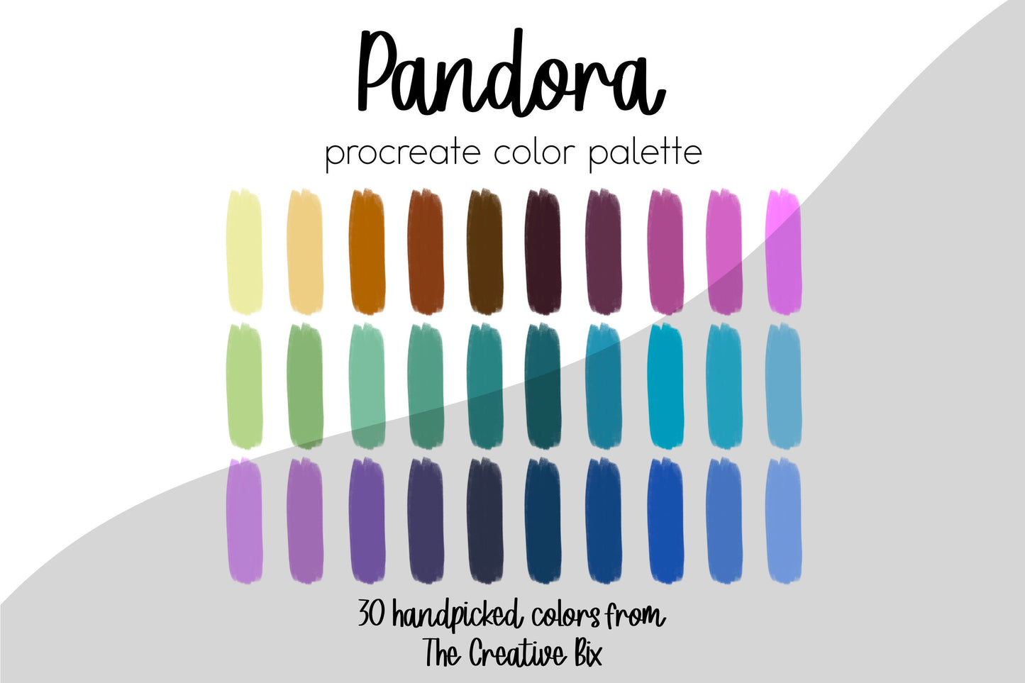 Pandora Procreate Palette