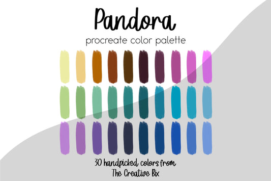 Pandora Procreate Palette