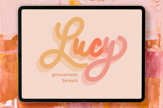 Lucy 3D Procreate Brush