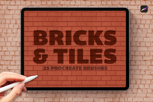 Bricks & Tiles Texture Brushes