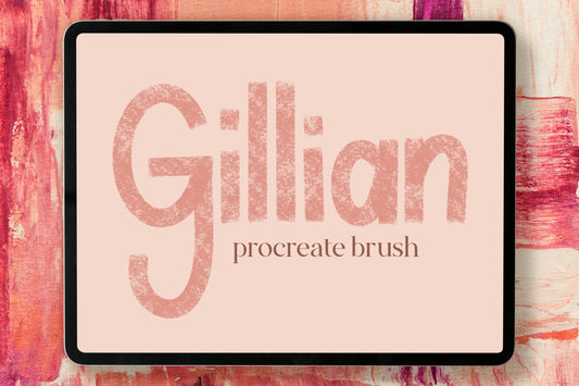 Gillian Procreate Lettering Brush