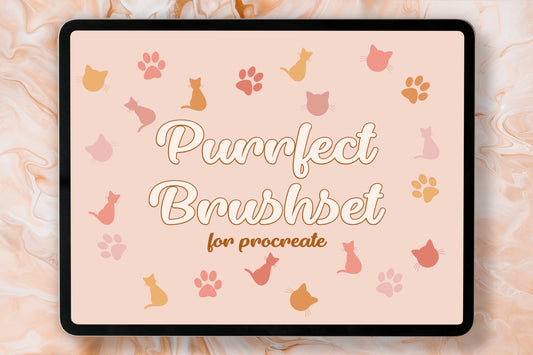 Purrfect Procreate Brushes