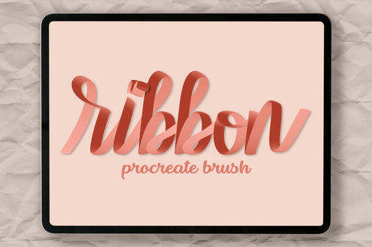 Ribbon Procreate Brush