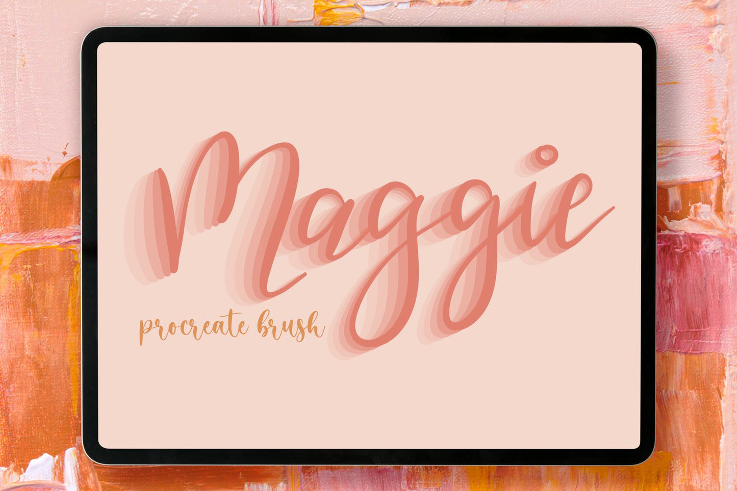 Maggie Shadow Procreate Brush