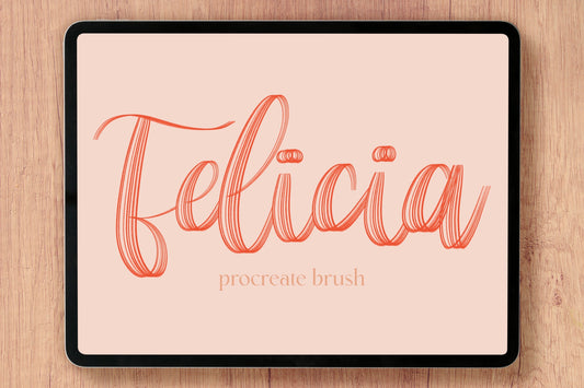Felicia Procreate Brush