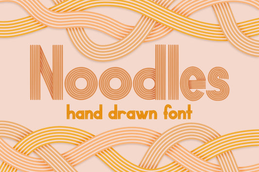 Noodles Hand Drawn Font