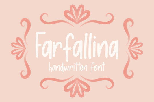 Farfallina Handwritten Font
