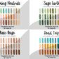 Boho & Neutrals Procreate Palette Bundle (420 Colors!!!)