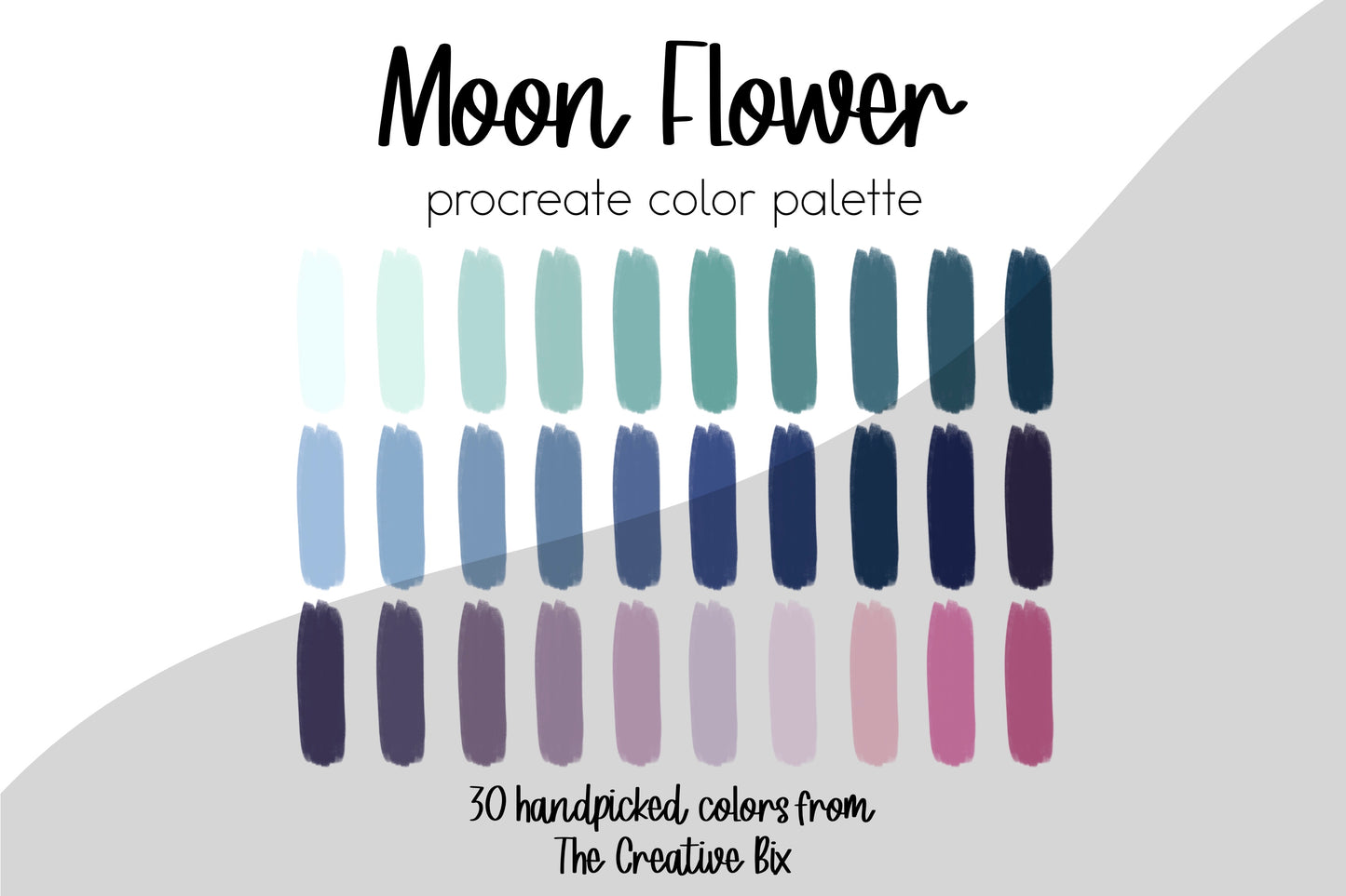 Moon Flower Procreate Palette