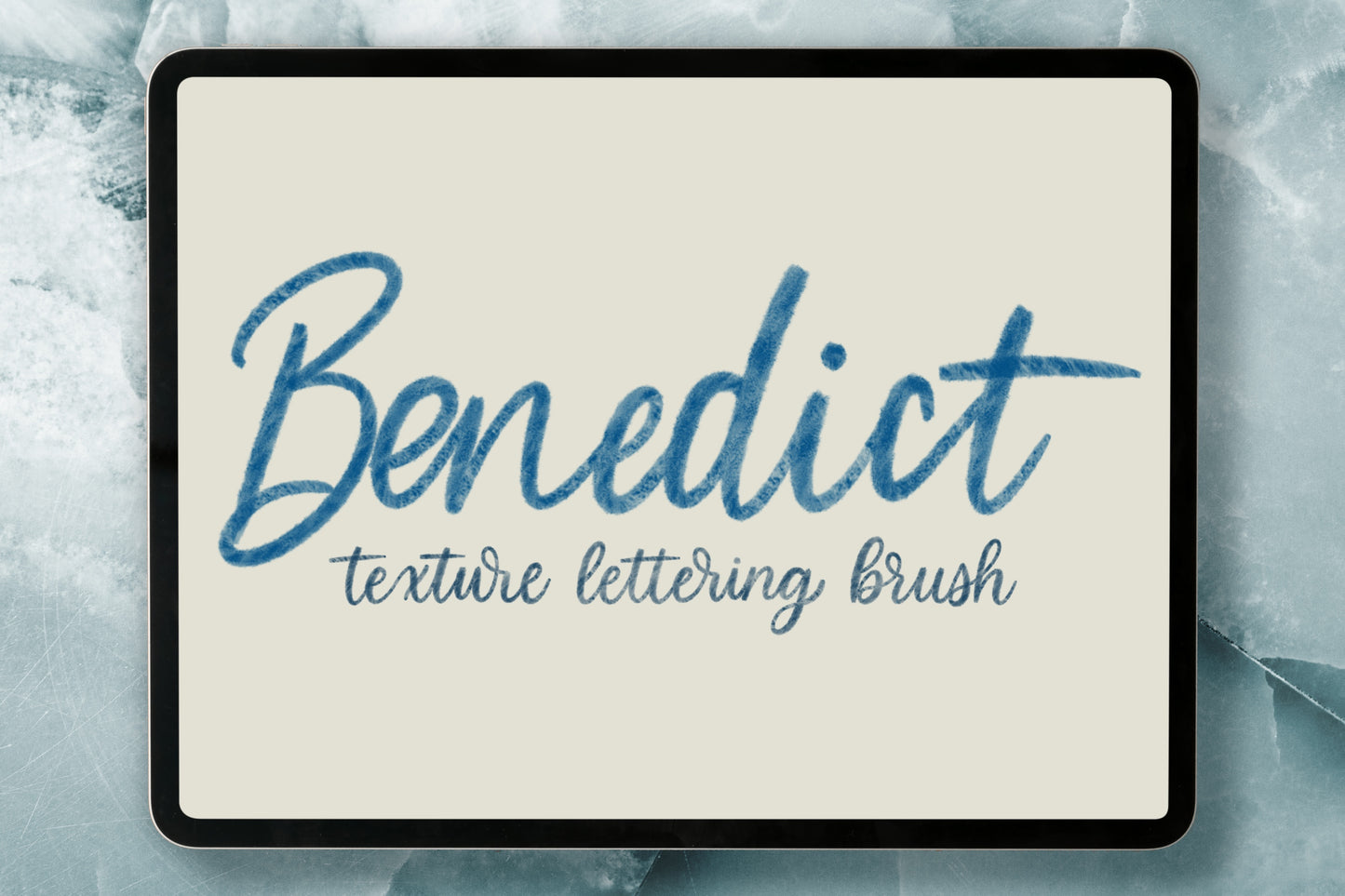 Benedict Procreate Lettering Brush