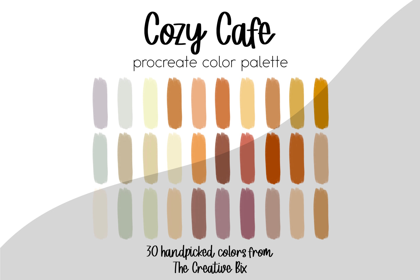 Cozy Cafe Procreate Palette