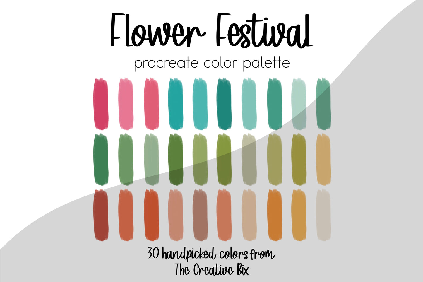 Flower Festival Procreate Palette