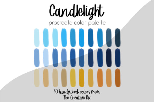Candlelight Procreate Palette