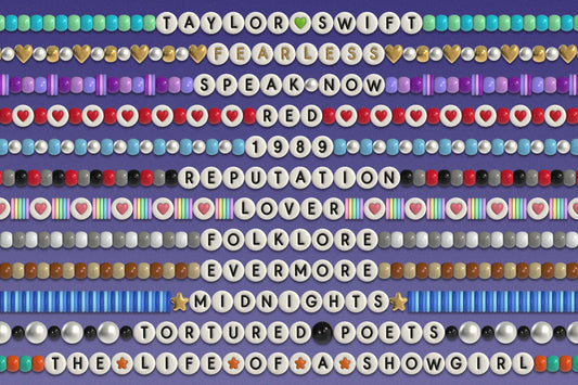 Friendship Bracelet 3D Font