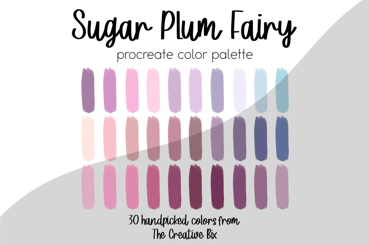 Sugar Plum Fairy Procreate Palette