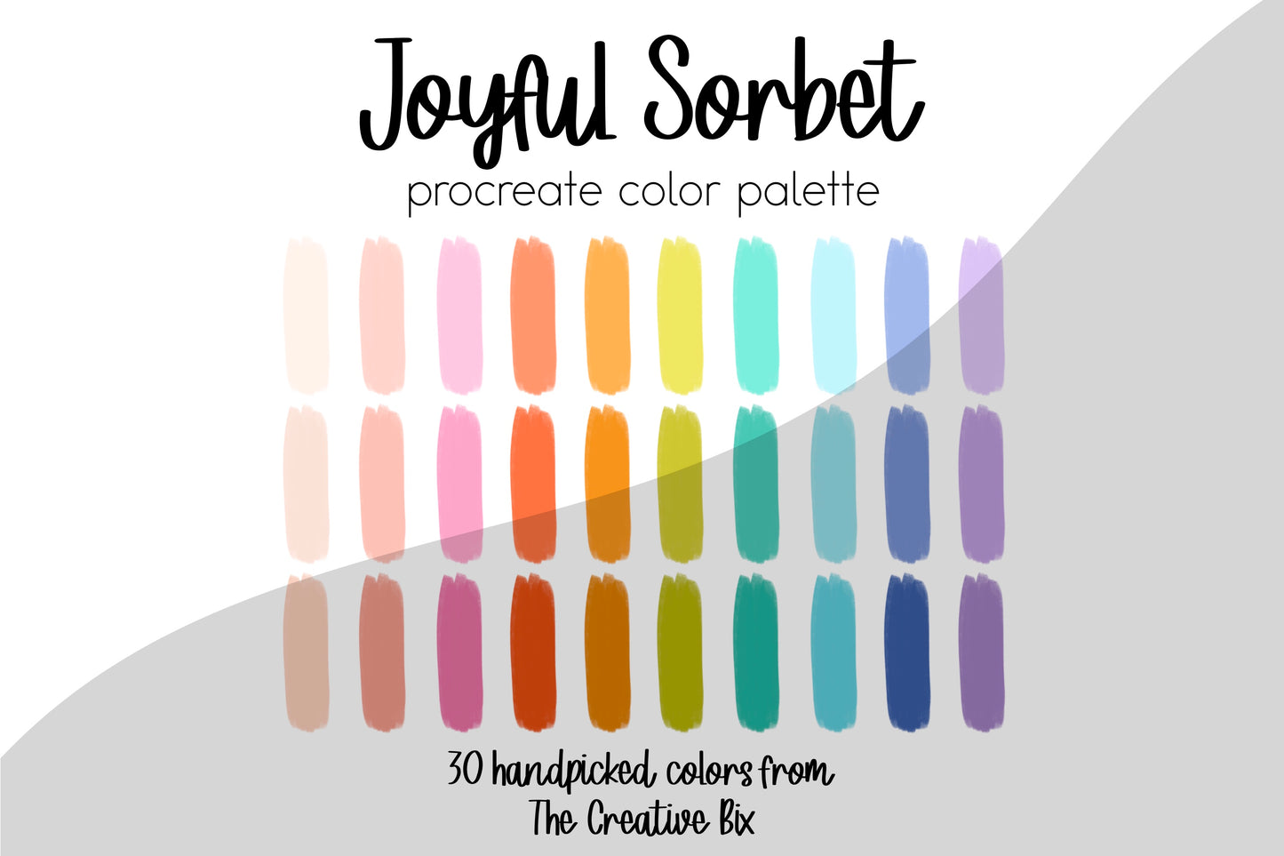 Joyful Sorbet Procreate Palette
