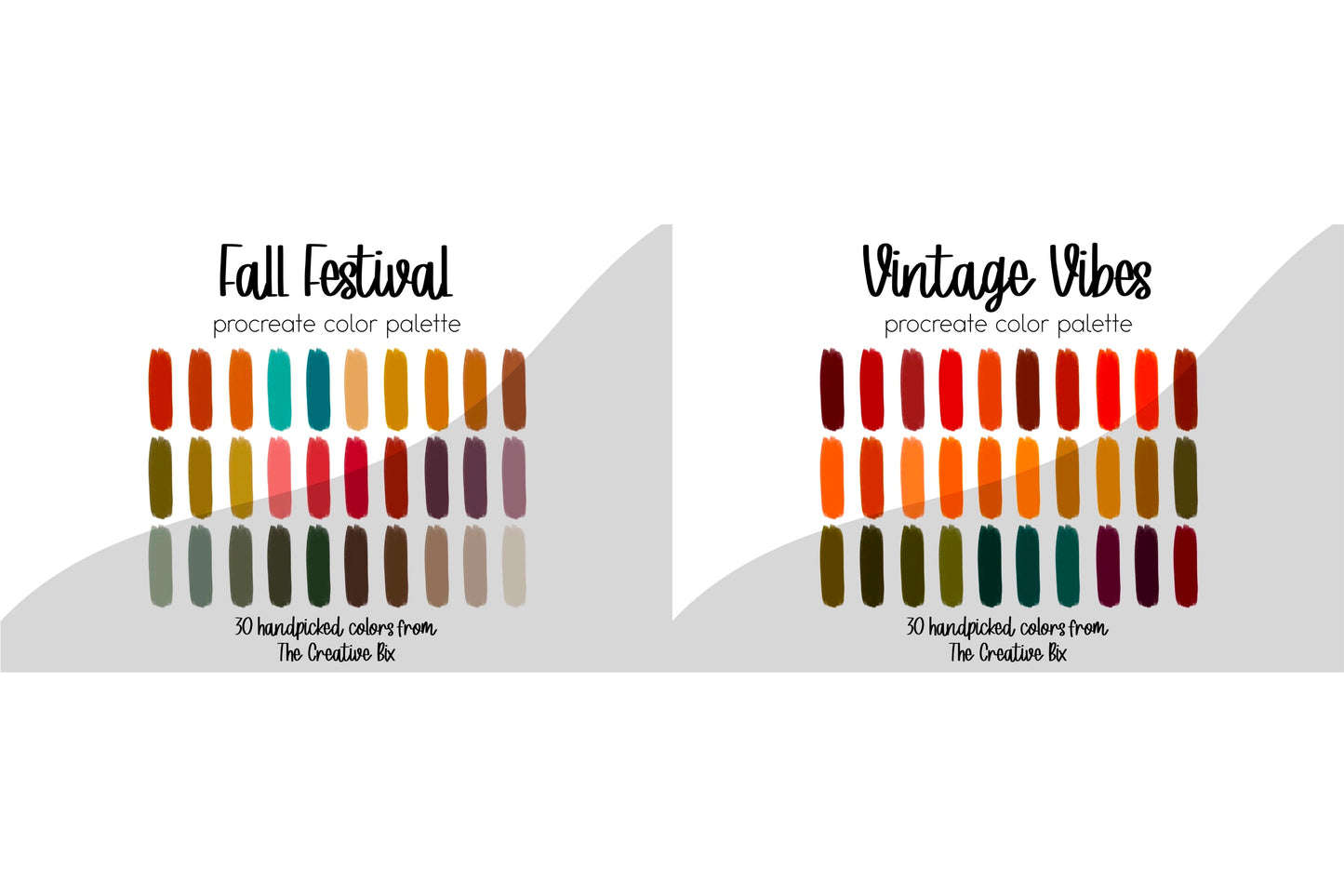 Autumn Procreate Palette Bundle (420 Colors!!!)