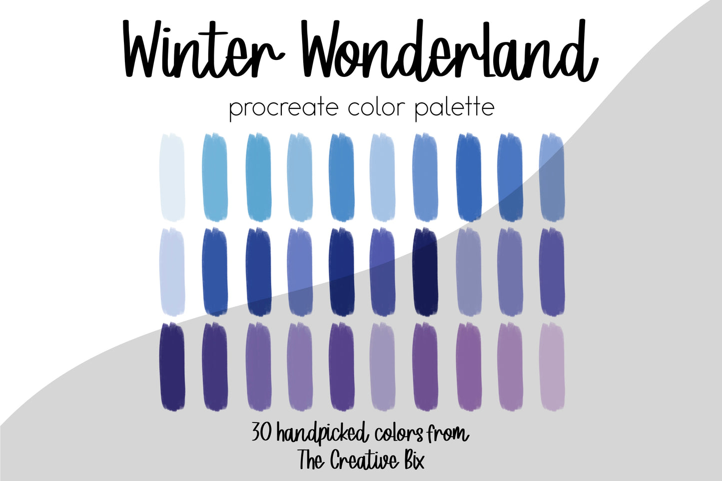 Winter Wonderland Procreate Palette