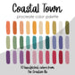 Coastal Town Procreate Palette