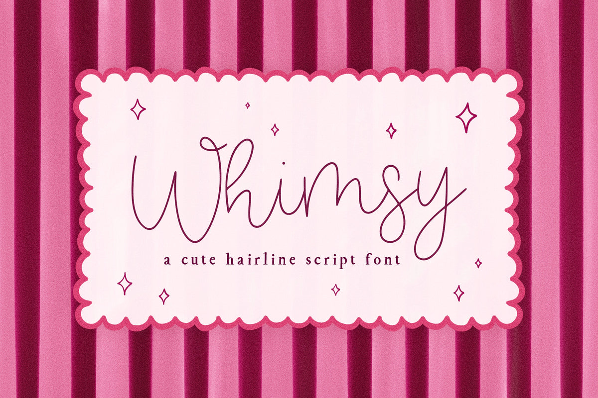 Whimsy Handwritten Script Font – The Creative Bix