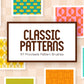 Classic Patterns | 57 Brushes for Procreate