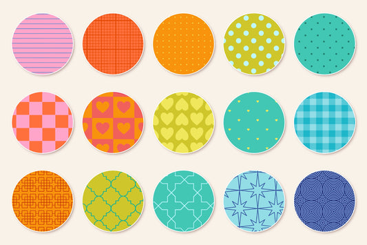 Classic Patterns | 57 Brushes for Procreate