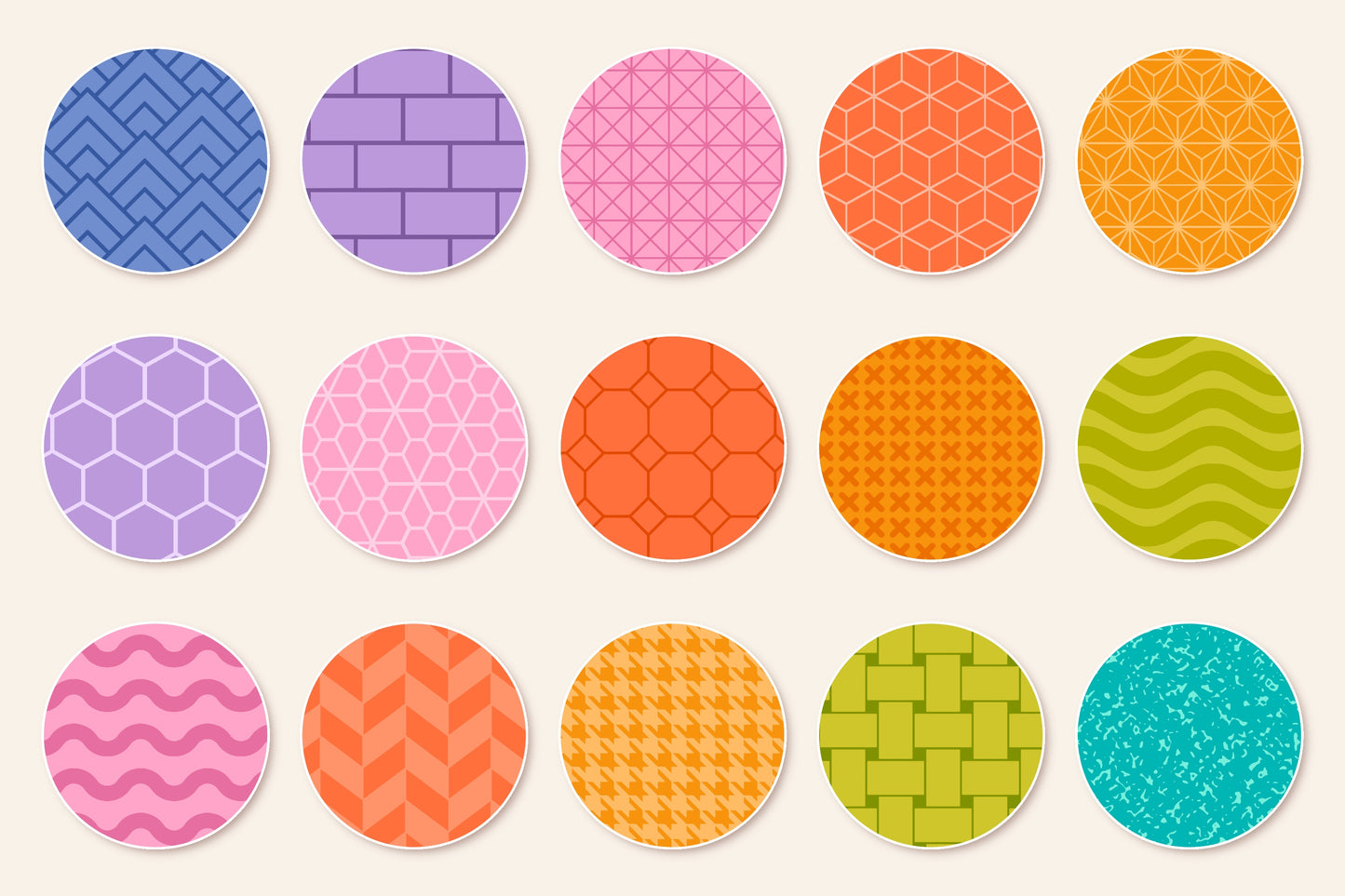 Classic Patterns | 57 Brushes for Procreate