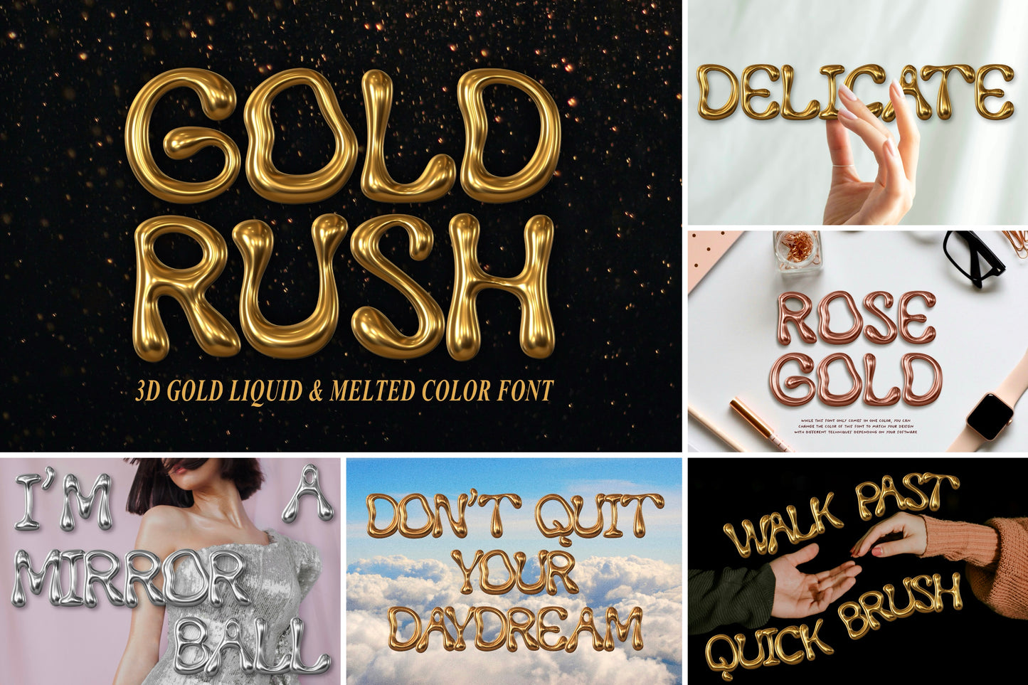 3D Font Bundle | Over 40% off!