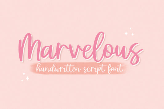 Marvelous Handwritten Script Font