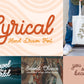 Script Font Bundle | Vol. 1 | 4 Fonts