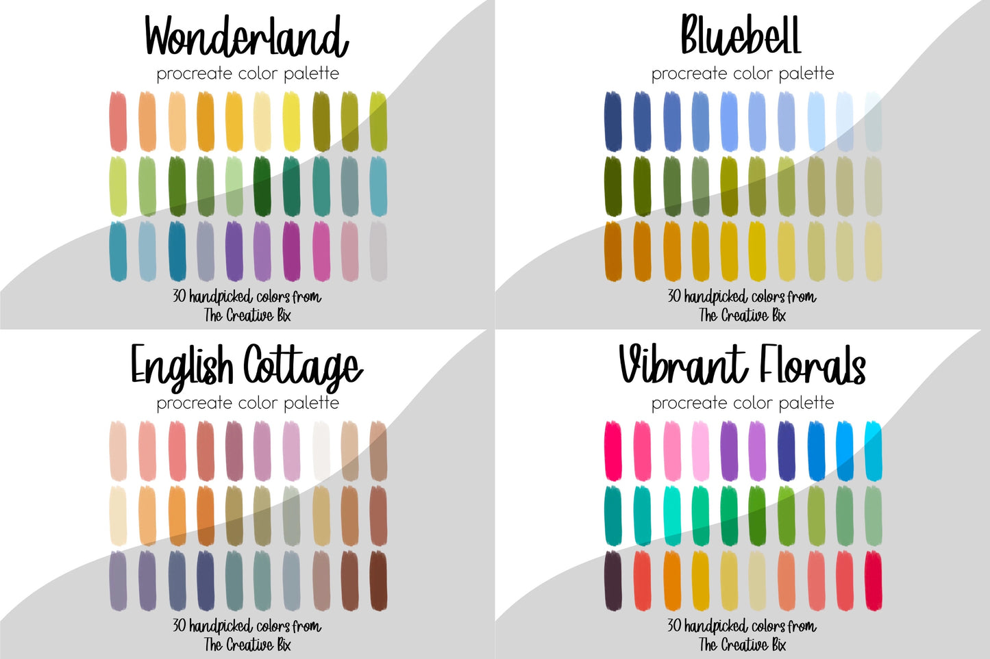 Spring Procreate Palette Bundle | 420 Colors!