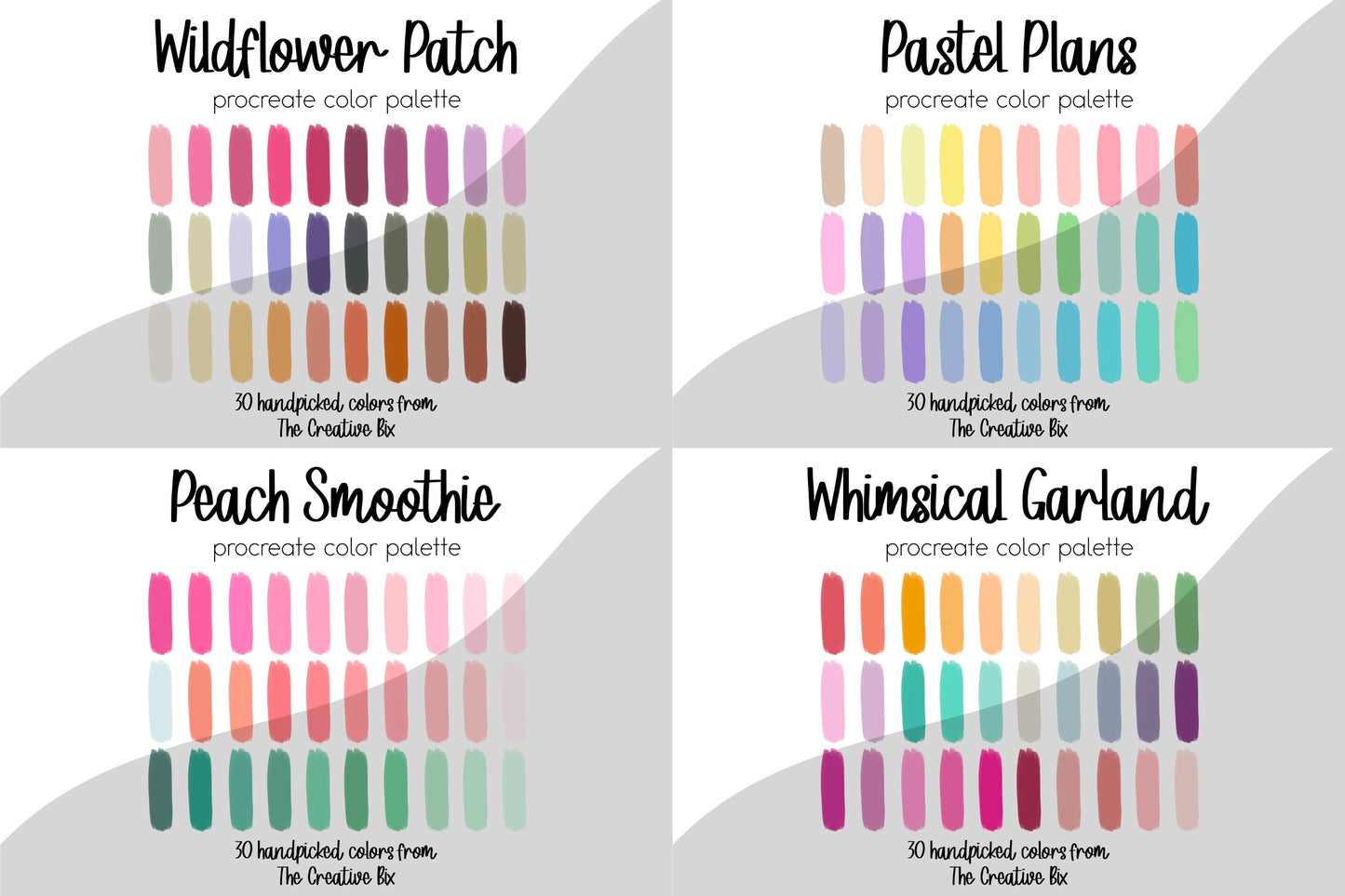 Spring Procreate Palette Bundle | 420 Colors!