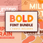 Bold Font Bundle | 4 Fonts