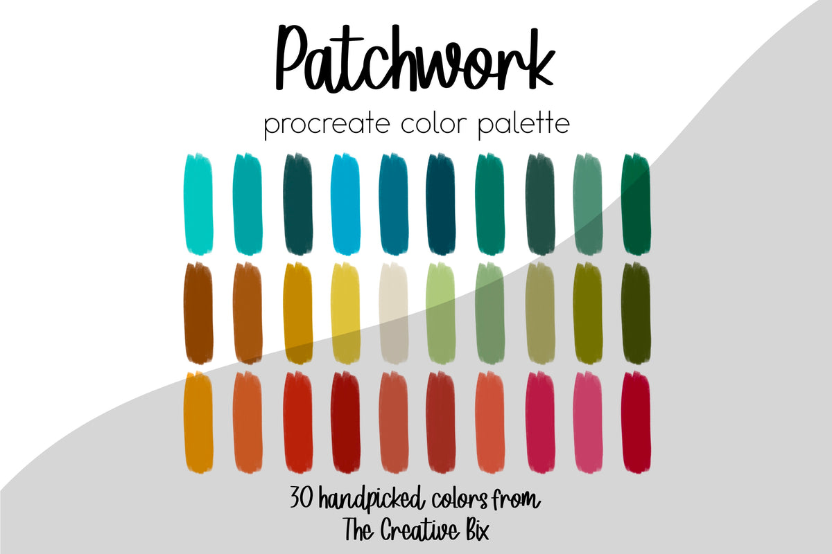 Patchwork Procreate Palette