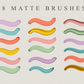Thick Paint Brushes for Procreate