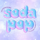 Soda Pop 3D SVG Color Font