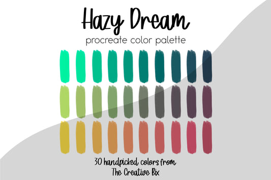 Hazy Dream Procreate Palette