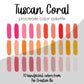 Tuscan Coral Procreate Palette