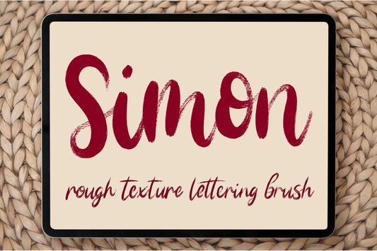 Simon Procreate Lettering Brush