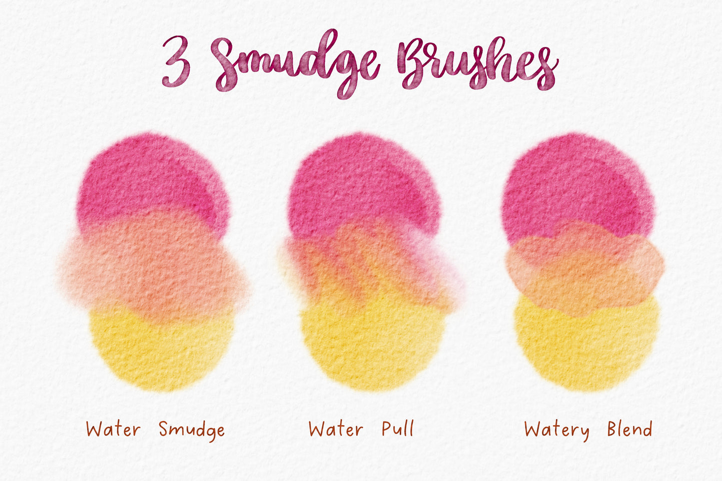 Watercolor and Brush · Creativity in your projects