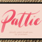 Pattie Procreate Lettering Brush