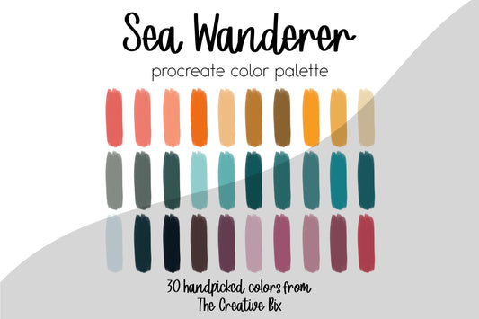 Sea Wanderer Procreate Palette
