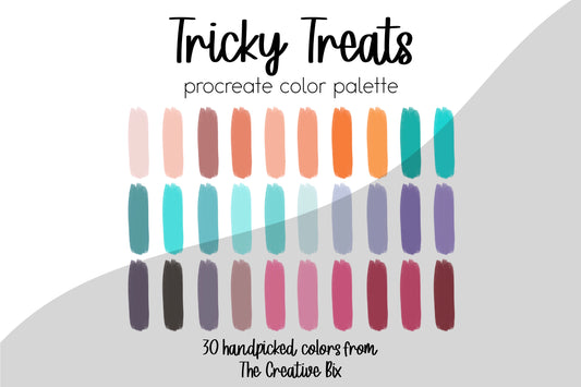 Tricky Treats Procreate Palette