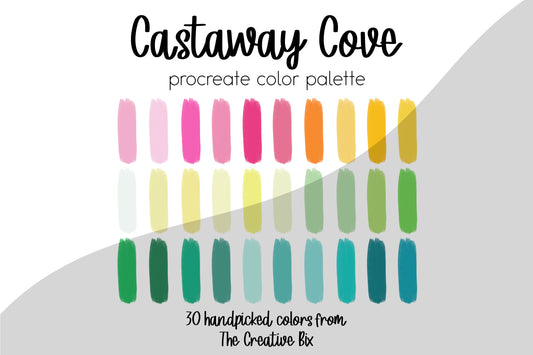 Castaway Cove Procreate Palette