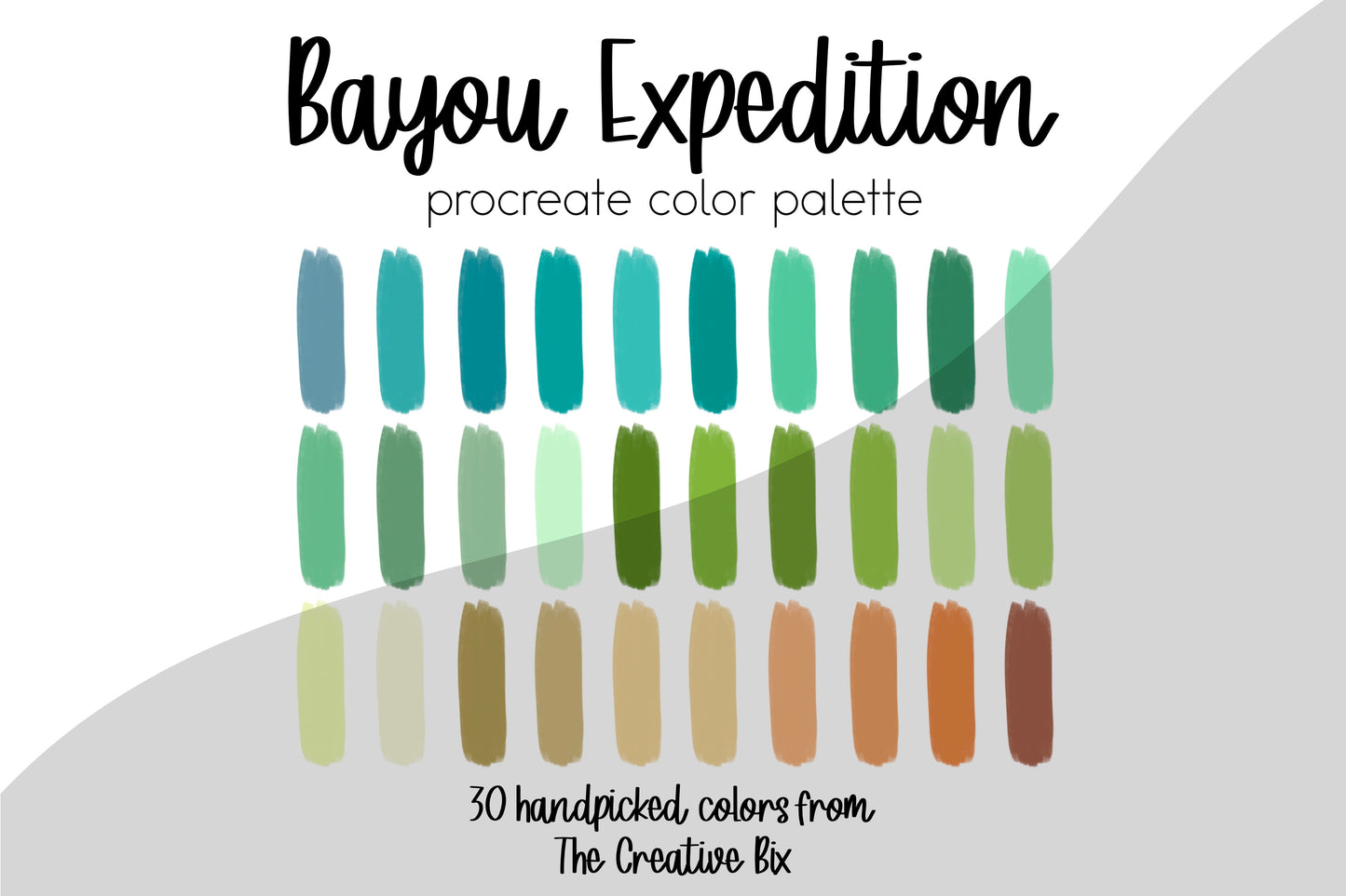 Bayou Expedition Procreate Palette